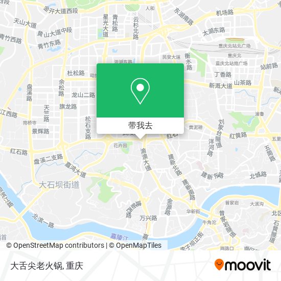 大舌尖老火锅地图