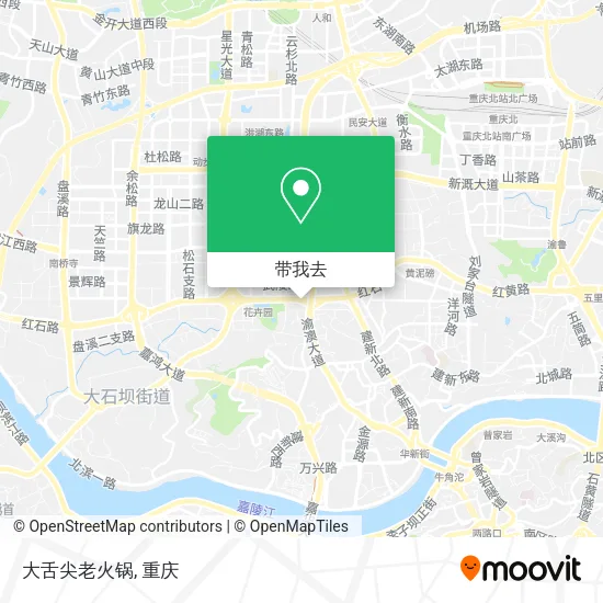 大舌尖老火锅地图