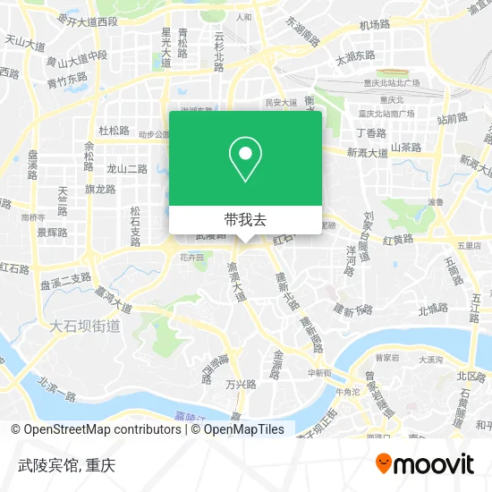 武陵宾馆地图