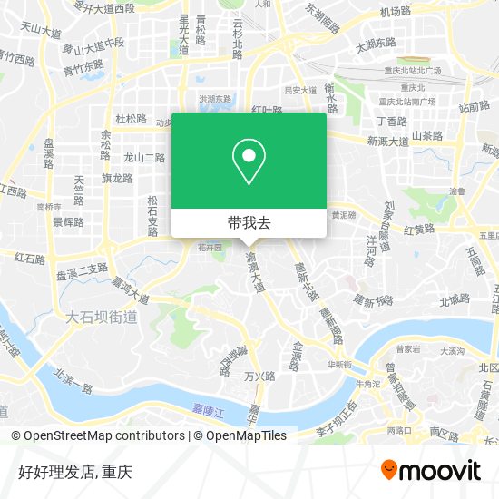 好好理发店地图