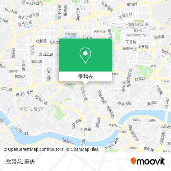 碧景苑地图