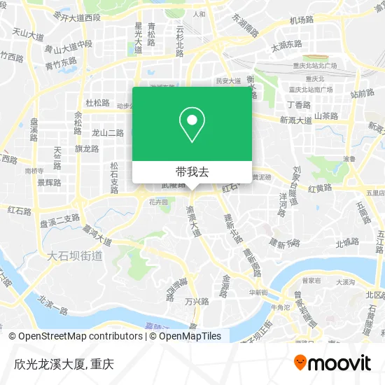 欣光龙溪大厦地图