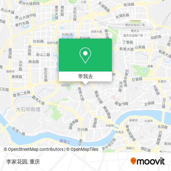 李家花园地图