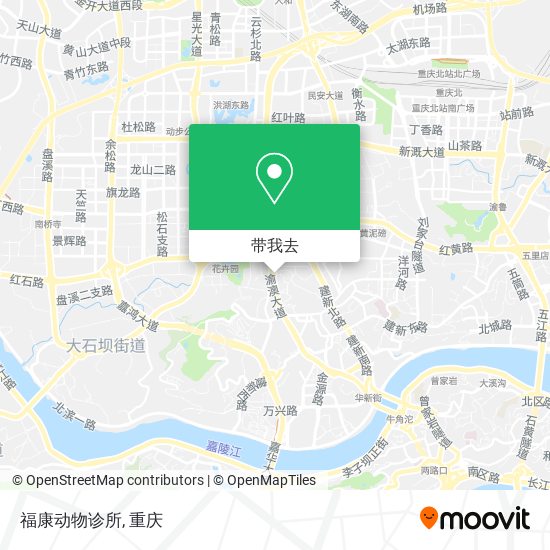 福康动物诊所地图