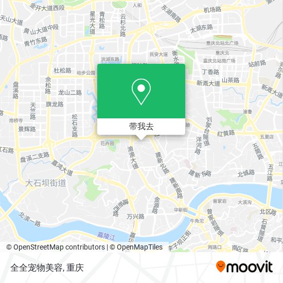 全全宠物美容地图