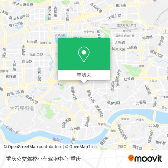 重庆公交驾校小车驾培中心地图