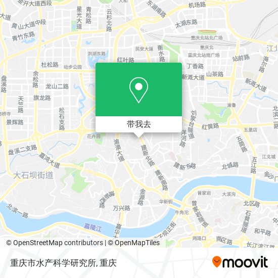 重庆市水产科学研究所地图