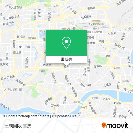 王朝国际地图