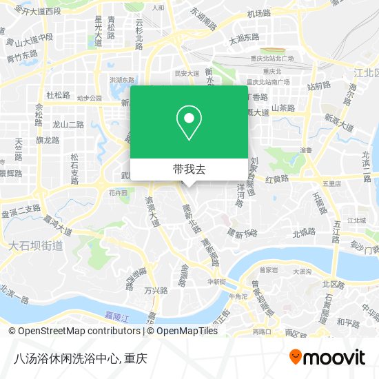 八汤浴休闲洗浴中心地图