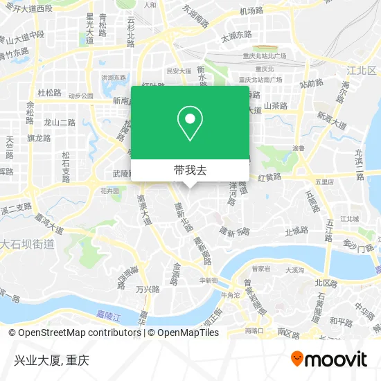 兴业大厦地图