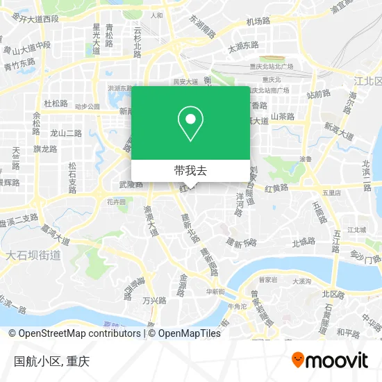 国航小区地图