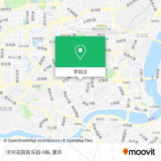 洋河花园富乐园-3栋地图