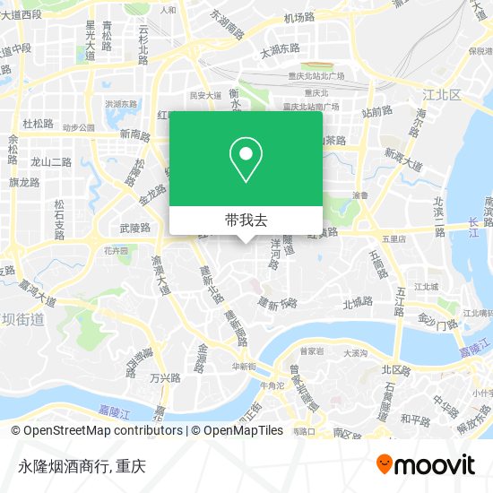 永隆烟酒商行地图