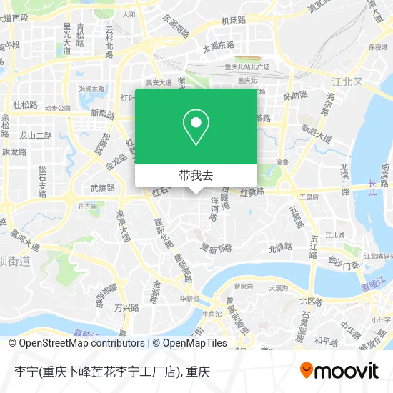 李宁(重庆卜峰莲花李宁工厂店)地图