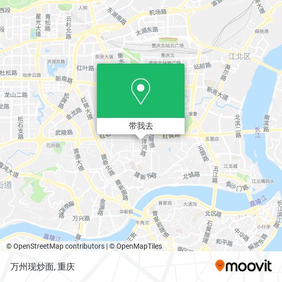 万州现炒面地图