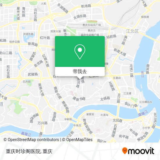 重庆时珍阁医院地图