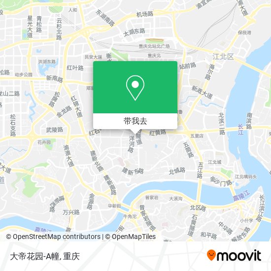 大帝花园-A幢地图