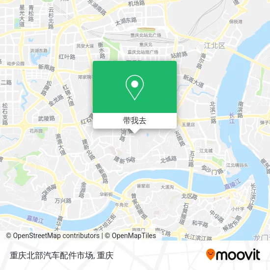 重庆北部汽车配件市场地图
