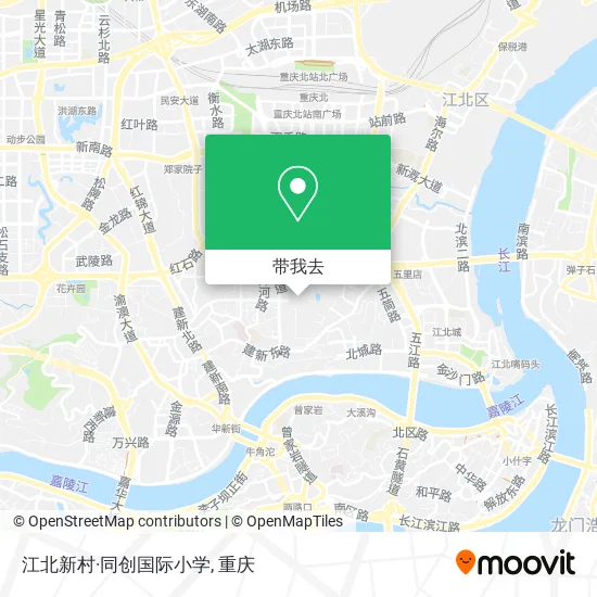 江北新村·同创国际小学地图