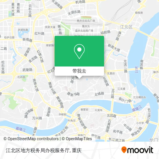 江北区地方税务局办税服务厅地图