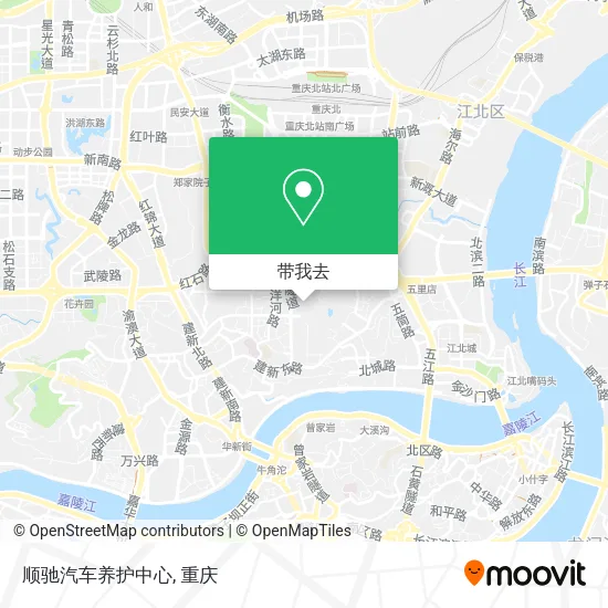 顺驰汽车养护中心地图