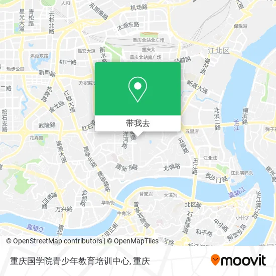 重庆国学院青少年教育培训中心地图