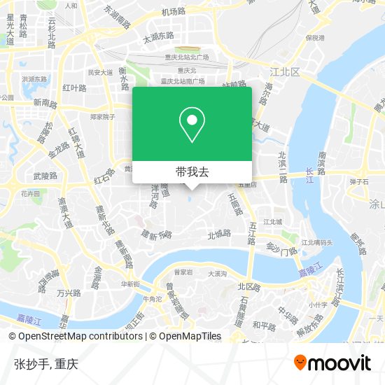 张抄手地图