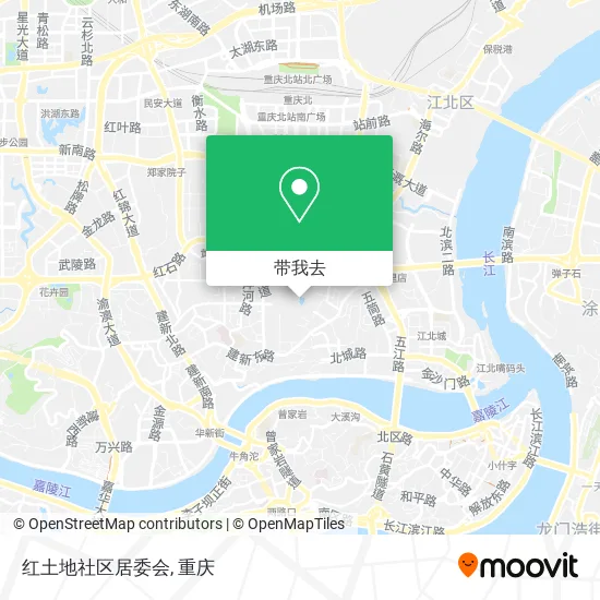 红土地社区居委会地图