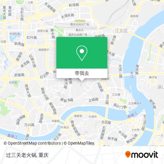 过三关老火锅地图