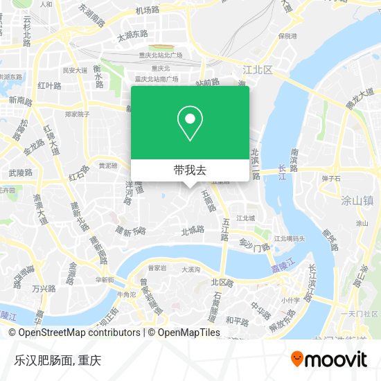 乐汉肥肠面地图