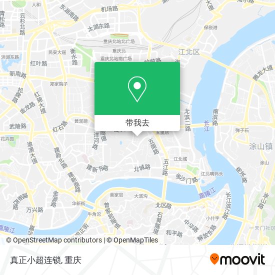 真正小超连锁地图