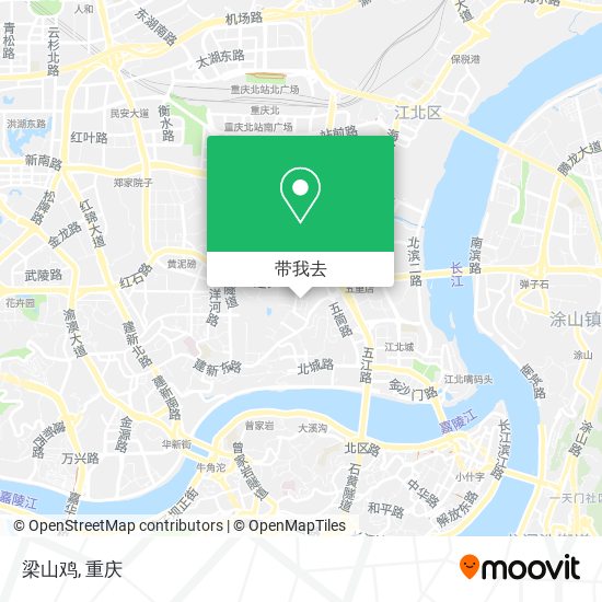 梁山鸡地图