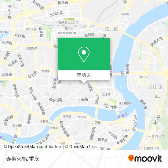 泰椒火锅地图