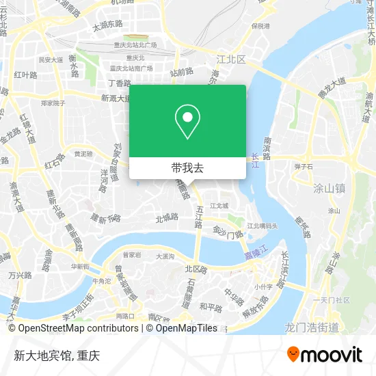 新大地宾馆地图
