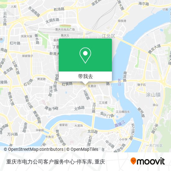 重庆市电力公司客户服务中心-停车库地图