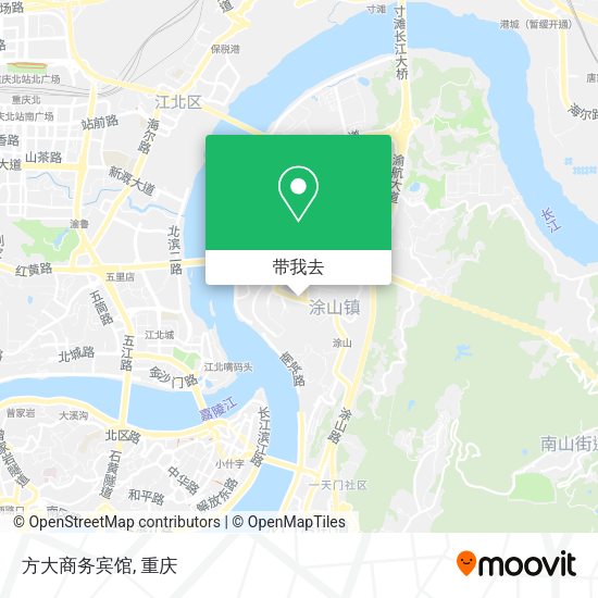 方大商务宾馆地图