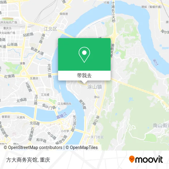方大商务宾馆地图