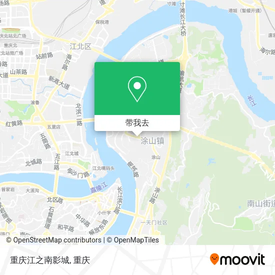 重庆江之南影城地图