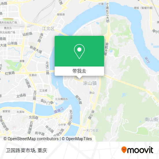 卫国路菜市场地图