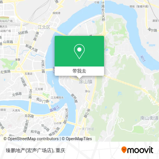 臻鹏地产(宏声广场店)地图