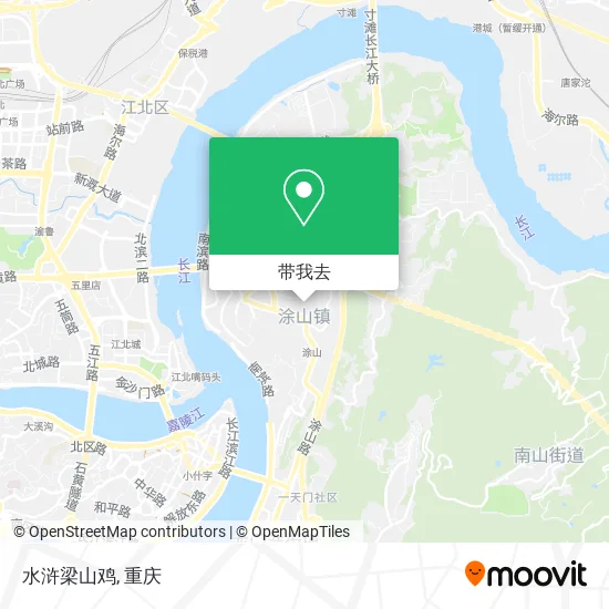 水浒梁山鸡地图