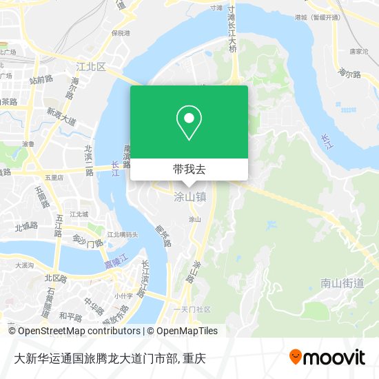 大新华运通国旅腾龙大道门市部地图