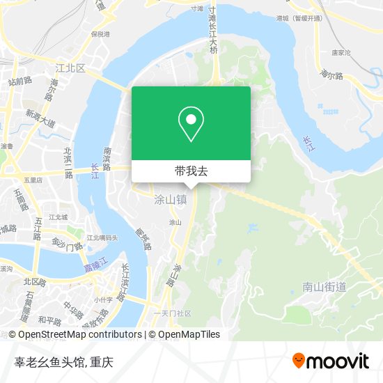 辜老幺鱼头馆地图