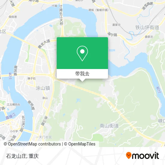 石龙山庄地图