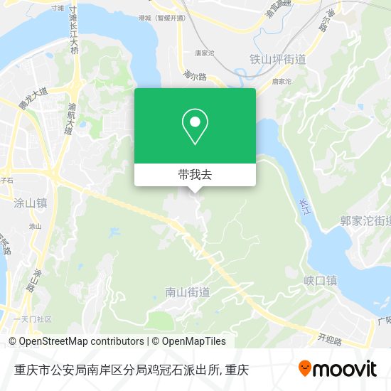 重庆市公安局南岸区分局鸡冠石派出所地图