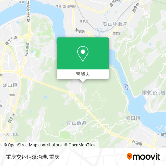 重庆交运纳溪沟港地图