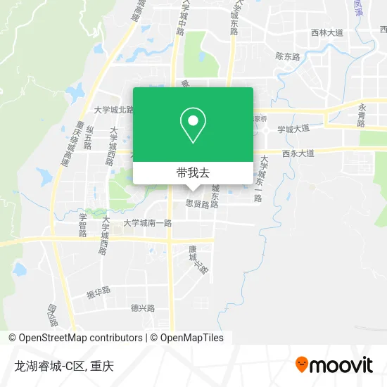 龙湖睿城-C区地图