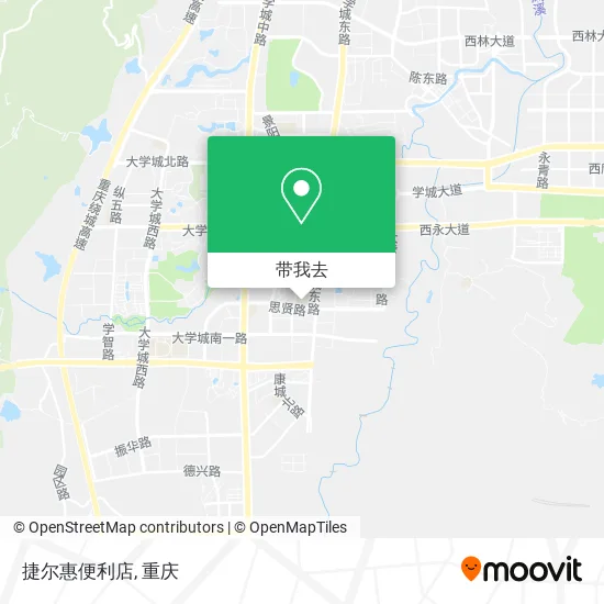 捷尔惠便利店地图