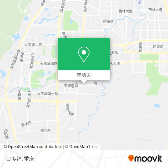 口多福地图
