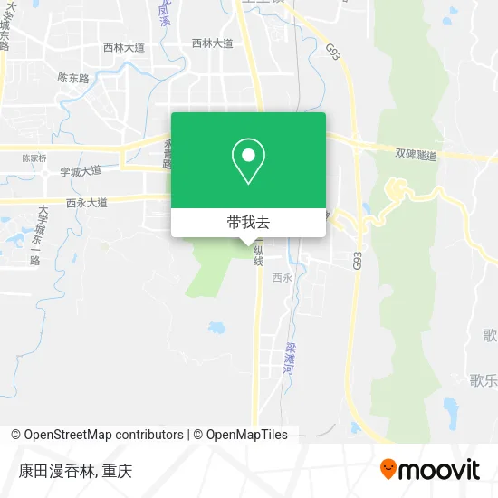 康田漫香林地图
